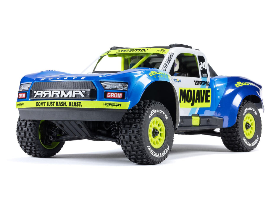 1/18th Mojave Grom Mega 4x4 DT with Battery & Charger - Blue