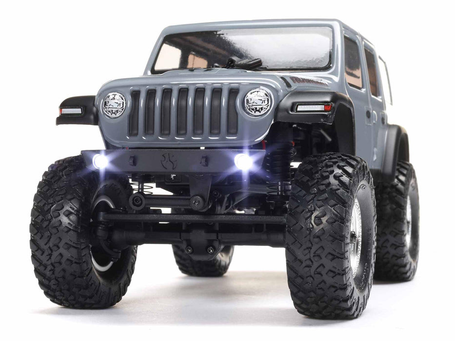 SCX24 Jeep Wrangler JLU 1/24th 4WD Rock Crawler - Silver *