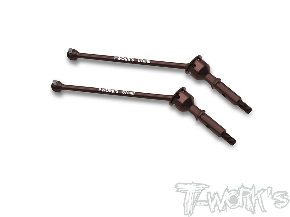 Steel Rear CVD Set for Mugen MSB1