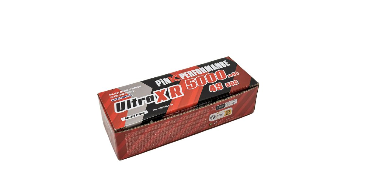 Ultra XR 4S 14.8v 5000mah 50C Lipo Battery - Multi Connector