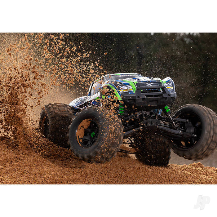 X-Maxx 8s Belted 1/6th 4X4 Electric Monster Truck - Green