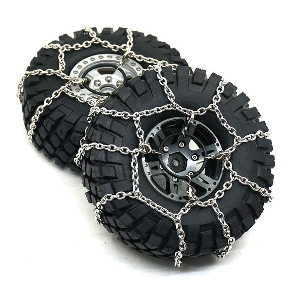 Scale Snow Chains 108-120mm Dia - 1pr