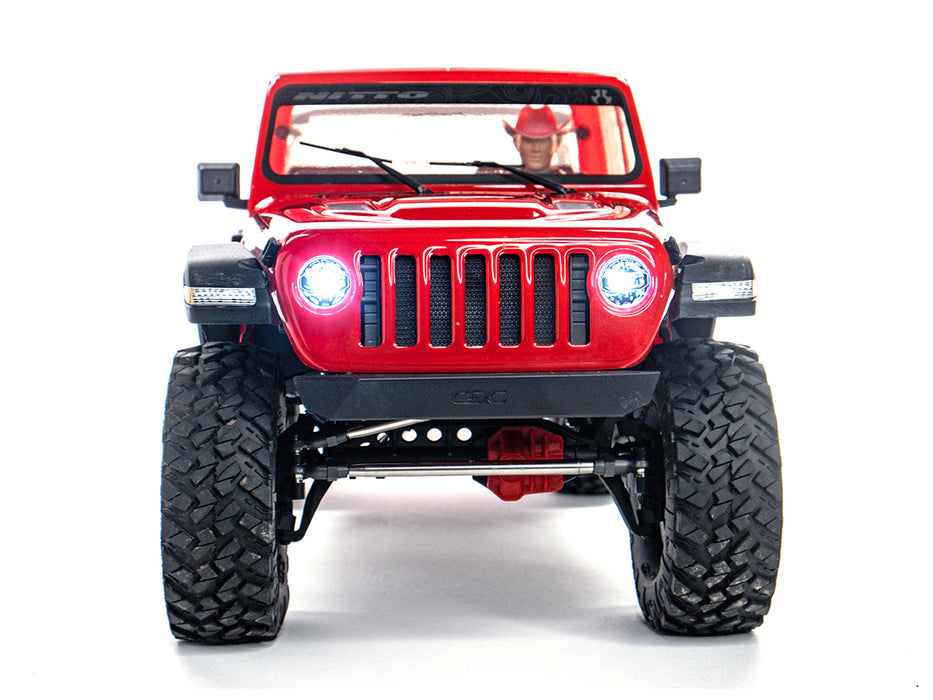 SCX10 III Jeep Gladiator 1/10th Rock Crawler - Ready To Run Red *