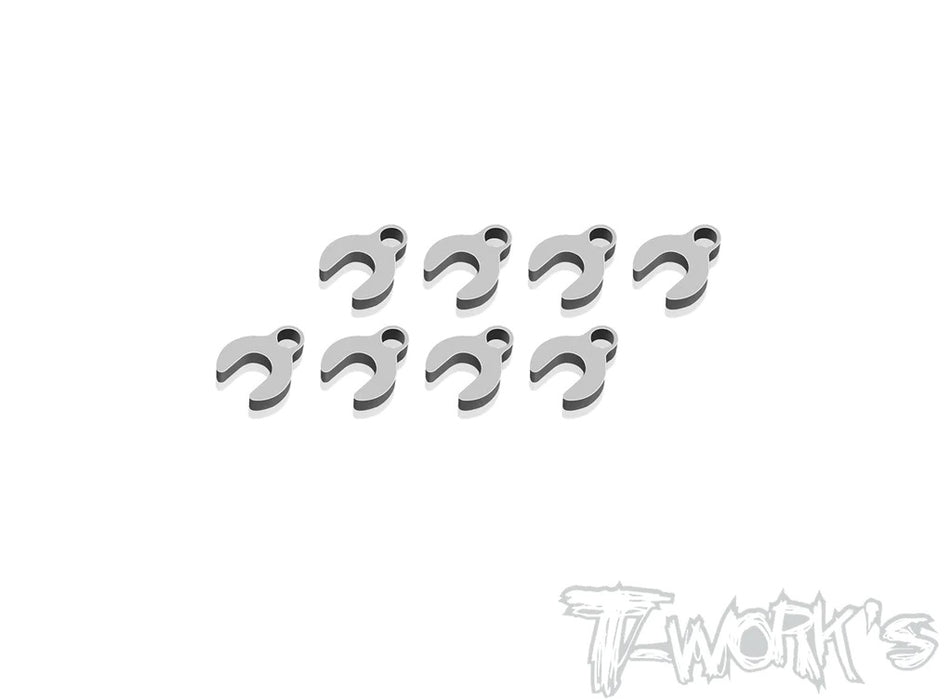 Stainless Steel 3mm C Type Suspension Spacer 2mm - 8pcs